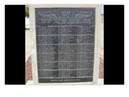 Minter Field Honor Roll photo by Dave Adams